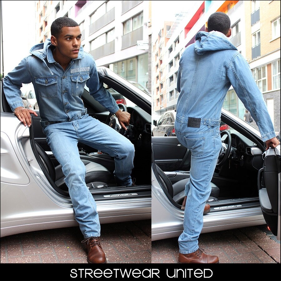 Jumpsuit Jeans Dungarees Works 